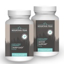 Mountain Peak Nutritionals Sleep & Mood Support Combo Pack – 5-HTP, Amino Acids, Melatonin, Magnesium & Serotonin Boosting Ingredients – Hypoallergenic Supplements for Relaxation & Well-Being