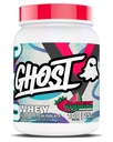 GHOST pur Whey Isolate Protéine Poudre, fraise pastèque - 1.57 LB Tub, 25G de Whey Protéine - Boissons post-entraînement pour le gain musculaire et la récupération – sans sucre, sans soja et sans gras, 20 portions