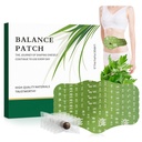 Balance de patch à base de plantes – Mugwort Patchs de naveaux à base de plantes pour le soulagement de la crampe menstruelle, soutenant l'apparence bloomante réduite, favorise le confort Abdominal design non irritant 1 boîte 5 pièce (1 boîte)