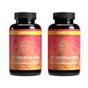 Primal Harvest 2 Pack, ACV Gummies, Sugar Free Apple Cider Gummies Beetroot and Pomegranate to Support Immunity, Digestion and Detox 750 MG (120 Count)