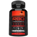 Rockstar R80 Extrême Thermogénique Hyper-Métaboliseur Fat Burner pour les hommes et les femmes – GLP-1 Support, Suppresseur de l'appétit, Thermogénique pilules de perte de poids