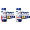 Assure plus de nutrition agiter avec 16 grammes de protéines et Assure plus de nutrition liquide agiter avec fibre, 16 grammes de protéines, Vanille, 8 Fl Oz bouteille (paquet de 24)