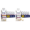Ensure Max Protein Nutrition Shake with 30g Protein, 1g Sugar, High Protein Shake, Creamy Peach & French Vanilla, Liquid, 11 fl oz (Pack of 12)