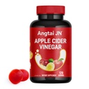 Gommies de vinaigre de cidre de pomme, 120 Compte, Max Strength 1000mg, supplément de vinaigre de cidre de pomme Gommy avec des vitamines B et des antioxydants, soutient le métabolisme, la digestion, la santé Gut & Immune, sans gluten, végétalien et non-OGM