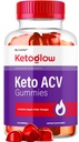 Gummies KetoGlow Keto ACV - Officiel Keto Glow Gummies ACV Premium Tous les Gummys naturels 1050mg, Keto Glow Apple Cider Vinegar Formule avancée, KetoGlow Support Review, 60 Gummies pour 1 mois