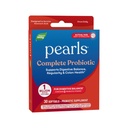 Nature's Way Pearls Complete Probiotic, soutient l'équilibre digestif*, 1 milliard de cultures vivantes, supplément pour les hommes et les femmes, pas de réfrigération nécessaire, 30 softgels (paquetage May Vary)