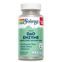 SOLARAY DAO Enzyme - Enzyme digestive qui brise l'histamine - 60 000 HDU - Enzymes digestives - Vegan, sans gluten, laboratoire vérifié - 135 portions, 135 VegCaps