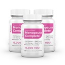 Omne Diem Menopause Complete DAO Plus Hormone Support Supplément – Diamine Oxidase (DAO) Enzyme + Estro8PN Hops, Citicoline, Lin et Cohosh Noir – 30 Capsules (90)
