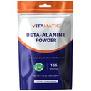 Vitamatic Beta-Alanine Powder – 3000 mg per Serving – Pure Beta Alanine – Unflavored – Non-GMO – GMP Quality – Supports Active Lifestyle - 500 Gram