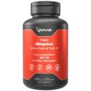 Naturalis Ubiquinol 100mg CoQ-10 actif émulsifié dans l'huile MCT pour une meilleure absorption.