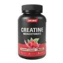 DR.BIO Creatine Monohydrate Gommies pour l'énergie et le soutien musculaire, Creatine complexe pré-entraînement pour les femmes et les hommes avec 5000mg Creatine, L-Taurine, B12, Mg et K, Vegan, Red Raspberry, 110 comte