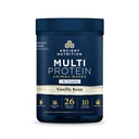 Ancient Nutrition Multi Protein Animal Based Powder + Creatine, 26g Protein, Grass Fed Whey, Bone Broth, Collagen Peptides, 5g Creatine Monohydrate, Colostrum & Probiotics, Vanilla Bean, 15 Servings