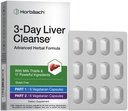 Horbäach 3-Day Liver Cleanse | 12 Capsules | with Milk Thistle | Advanced Herbal Formula | Vegetarian, Non-GMO, Gluten Free Supplement