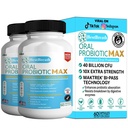 BestBreath Oral Probiotic MAX - 40 milliards CFU - Soutien pour les dents, les gencives, l'oreille, le nez, la gorge et la santé digestive - 60 capsules (2)