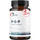 Conceptions pour la santé P-5-P - 50mg Vitamine B6 (P5P Pyridoxal-5-Phosphate) Supplément - Non-OGM, Vegan B-6 (120 capsules)