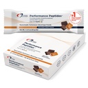 Designs for Health Performance Peptides Bars (12 Bars) $ 15 g Whey Protein + 2,4 g PeptiFort pour le soutien musculaire et d'endurance – sucré avec de l'Allulose – végétarien, sans gluten, sans OGM, <1 g de sucre