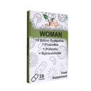 Probiotiques et prébiotiques Ved Woman - 10 milliards CFU - 20 cultures bactériennes vivantes - 28 capsules probiotiques pour la femme - Lactobacillus crispatus, Silicon Dioxide.