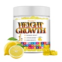 Gommies de croissance en hauteur pour les enfants et les adolescents Vitamines avec Calcium,Magnésium, zinc,Vitamine D3 K2, Ashwagandha