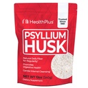 Health Plus, Psyllium Husk, 12 oz, 48 portions - Détox naturel, supplément de fibre alimentaire quotidienne, soulagement de la constipation, nettoyage doux de la gueule, cuisson kéto