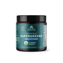 Ancient Nutrition Organic SuperGreens Powder with Probiotics, Organic Multivitamin Greens, Made from Real Fruits, Vegetables and Herbs, Digestive and Energy Support, 12 Servings, 3.6oz