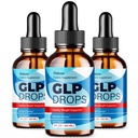 (3 Pack) GLP Drops, GLPDrops Liquid Supplement with Advanced Maximum Extra Strength Formula, All Natural Loss Management Support, GLP-1 Daily Vitamin Health Boost, GLP 1 Reviews, Made in USA (6 oz)