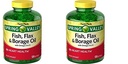 Spring Valley Fish, Flax & Borage Oil Dietary Supplement Softgels, 120 Count (Pack of 2)