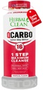 Herbal Clean Qcarbo16 Same-Day Detox Cleanse Drink (16 fl oz) - Tropical Flavor Full Body Cleanse* Detox Drink for Moderate Toxin Level*, Vitamin B2 and Vitamin B12 for Men & Women