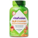 vitafusion GLP-1 Support Multivitamin, Vitamin and Mineral Blend, 15 Essential Nutrients, Citrus Berry Flavor, 90 Count, 45 Day Supply