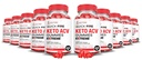 (10 Pack) Quick Fire Keto ACV Gummies Extreme 2000MG QuickFire Keto Gummies Apple Cider Vinegar Formulated with Pomegranate Beet Juice Powder B12 Vegan Non GMO 600 Gummys