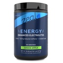 Electrolytes Powder with Caffeine - Enhanced Keto Energy & Hydration Drink Mix - Zero Sugar Electrolyte Powder w BCAAs B-Vitamins Potassium Zinc Magnesium - (90 Servings | Green Apple)