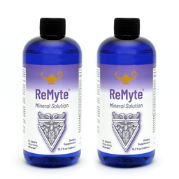 RnA ReSet ReMyte – Electrolyte Mineral Solution with Magnesium, Iodine, Selenium & Zinc, 16.2 Fl Oz (2-Pack) NSF Certified