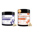 Probiotics for Dogs & Glucosamine for Dogs 180 Counts