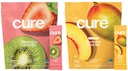 Cure Hydration Bundle | Plant-Based Electrolyte Drink Mix | No Added Sugar | Dehydration Relief Powder Made with Coconut Water | Vegan | 28 Packets - Strawberry Kiwi & Peach Mango