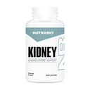 NutraBio Advanced Kidney Support Supplement- Kidney Cleanse Detox & Repair, Health Supplement- 30 Servings- 90 Capsules