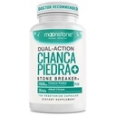 Chanca Piedra Stone Breaker, Advanced Formula Natural Dissolver, Kidney Cleanse Supplement, Urinary Tract Detox, Flush Impurities, Clear System, Sugar Free, 30 Day Supply (120 Vegan Capsules)