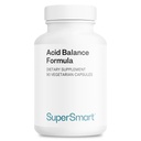 Supersmart Acid Balance Formula (Advanced Complex) - with Zinc L-Carnosine, Slippery Elm Extract, Licorice Root | Non-GMO & Gluten Free - 90 Vegetarian Capsules