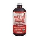 Organic Vitamin C Liquid - 250 mg | Whole Food Vitamin C Supplement from Fruit Plus Absorption Cofactors, Rutin & Citrus Bioflavonoids - Immune & Antioxidant Support, Total Health (96 Servings)