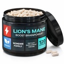 Lion’s Mane Supplement Capsules 1000mg – Organic Mushroom Complex with Alpha GPC – Daily Wellness & General Vitality Support – Vegan, Non-GMO, Gluten-Free – Melena de León Orgánico – 120 Capsules