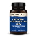 Dr. Mercola Liposomal Pregnenolone Plus DHEA, 30 Servings (30 Capsules), 50 mg Pregnenolone Per Serving, 10 mg DHEA Per Serving, Dietary Supplement, Non-GMO