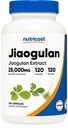 Nutricost Jiaogulan Extract 120 Capsules for 120 Servings Per Bottle - Vegan, GMO-Free, Gluten-Free