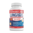 U.S. Doctors' Clinical Lung Support Supplement - 12 Chinese Herbs, Vitamin A, C, Magnesium & Zinc - Respiratory & Immune Health Support - for Breathing Comfort* - Non-GMO, Gluten Free - 60 Capsules