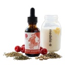 Milky Mama Dairy Duchess Raspberry Lactation Supplement Drops – Herbal Breastfeeding Support with Goat’s Rue, Alfalfa, Fennel & Marshmallow Root – Milk Supply Support – Liquid Drops for Nursing Moms