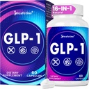 GLP-1 Supplement for Women & Men, GLP 1 Naturally 16X Scientific Formula, GLP-1 with Probiotic, Hops, Green Tea, GLP1 for Gut, Digestive & Overall Health* - 60 Capsules