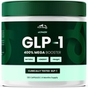 PURE HEALTH MAX Ultimate GLP-1 Supplement for Men and Women, Akkermansia Probiotic - Natural GLP1 Supplements | 120 Tablets, 4 Months Supply