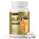 FLYLEAF GLP-1 Supplement for Appetite Control, Daily Weight Management Support - with Berberine HCl, Akkermansia & Probiotics to Help Manage Hunger - Non-GMO, 60 Capsules (1-Month Supply)