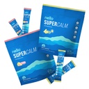 Nello Supercalm Drink Mix - Lemon Lime and Raspberry Lemonade Ashwagandha KSM 66, Magnesium Glycinate & L-Theanine Supplement - Focus and Relaxation Support (2 x 20 Travel Packets)