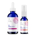 Biocidin TS Throat Spray (1 oz) with Biotonic Adaptogenic Liquid Tonic (2 oz) - Two-Product Immune, GI & Liver Support Set - Liquid Immune Support + Adrenal Support Supplements to Help Restore Energy