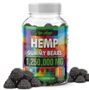 Organic Hemp Gummies Natural Pure Hemp Oil Extract - Performance High Potency Extra Strength ed Edible Vegan Prime Vigor XL Made in USA