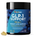 GLP-1 Support Probiotic Weight Loss Supplement - Natural GLP1 Support Appetite Suppressant for Women Men - for Daily Fat Burn Hunger Control Metabolism Boost Gut & Curb Cravings Support