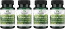 Swanson Sulforaphane - Broccoli Sprout Extract Supporting Cellular, GI Tract, and Liver Health - Natural Supplement Standardized to 0.4% Sulforaphane - (60 Veggie Capsules, 400mcg Each) (4 Pack)